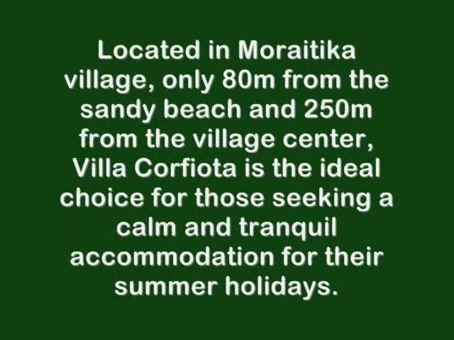 Villa Corfiota Moraitika Beach Kültér fotó